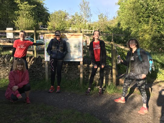 Weed like to thank the sun for shining on the community garden 