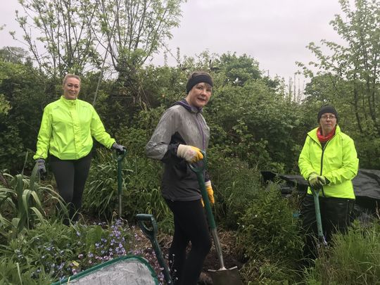 If you like a lot of mud on your allotment, join our club!