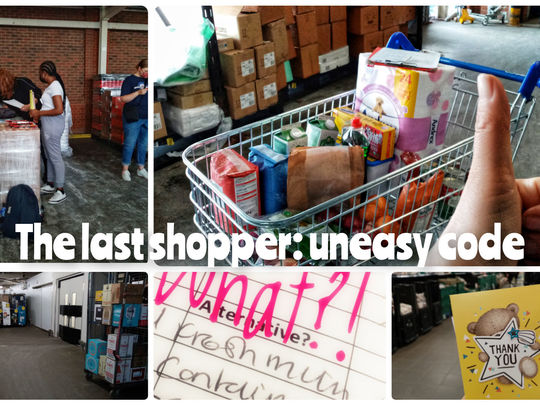 The last shopper: uneasy code