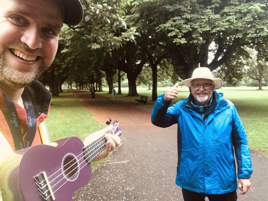 Father’s Day Helping at Junior Park run Florence Park