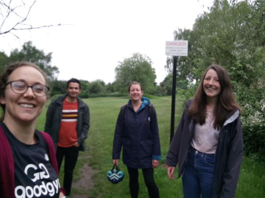 Walking Group - a squelchy Warneford loop