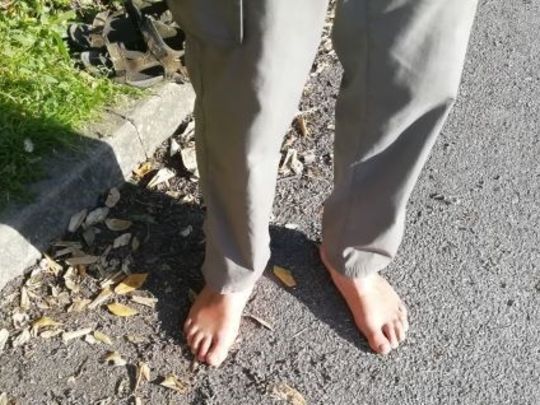 Barefoot in the (Car) Park!