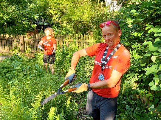 Freshening up the St Werburgh's Community Farm Gardens