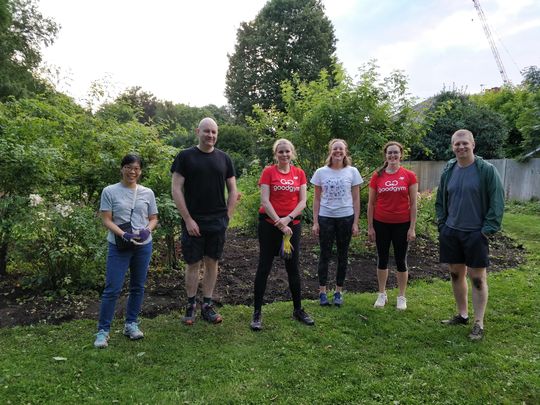 Getting out of a bind at the Rose Garden at Fishponds Park