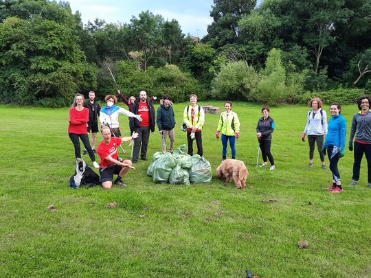 Tiny Forest, Big litter pick