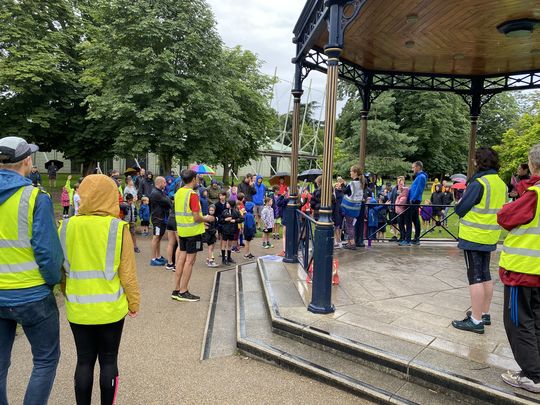 Wind & Rain Will Not Stop The Kids Of Woking.🏃🏾‍♂️