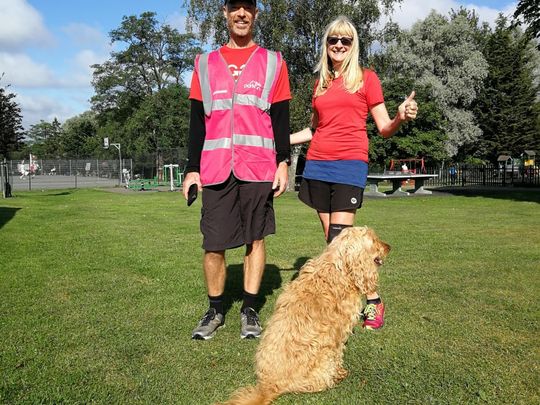 Goodgym parked up and helped out!