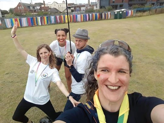 A beautiful day of Pride with a little GoodGym Litter picking