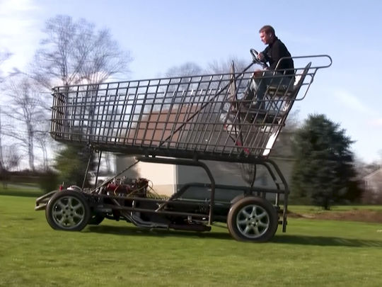 I'm off for two weeks so I needed a BIG shopping trolley!