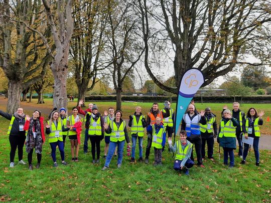 GG Help at a Sunny Florence Park Junior ParkRun!