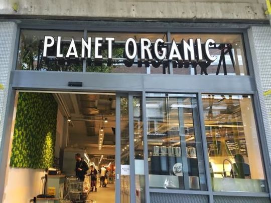 Planet Organic shop run