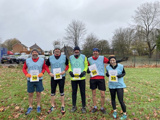 A stormy, snowy, slip slidy, shivering Seven Fields parkrun takeover