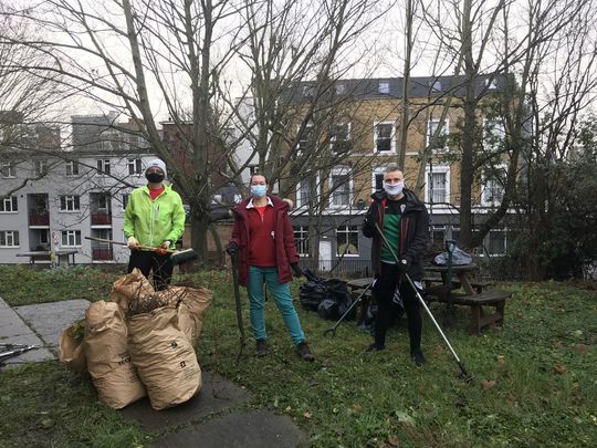 Tidying Up the Garden