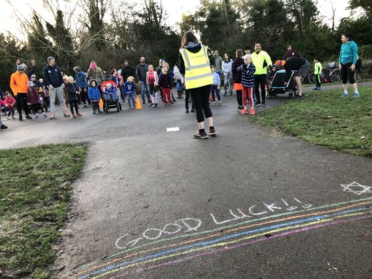 New year junior Parkrun! 2022