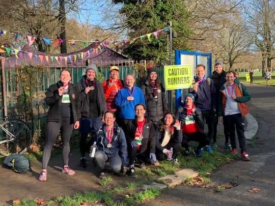 Lambeth does Victoria Park Run Through