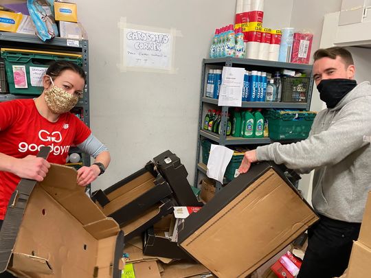 GoodGym flash mob to the rescue