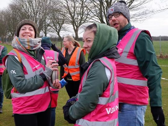 Chipping Norton School Parkrun volunteering