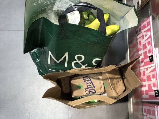 No need to stress, i’ll do your shop from M&S!