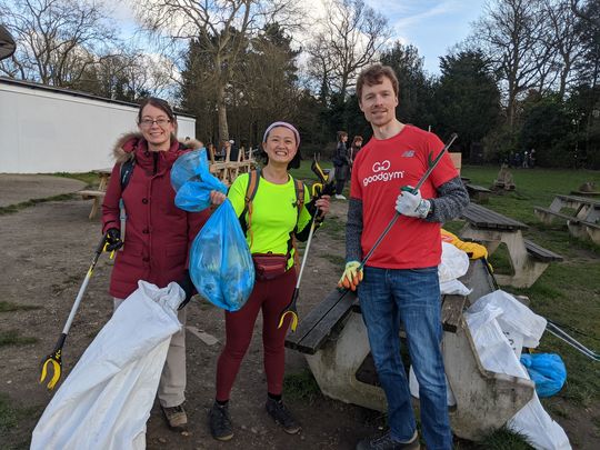 A litter bit of (plastic-free-peckham) by my side