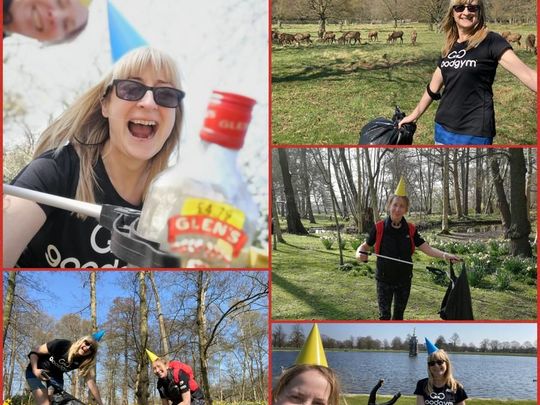 Goodgym does a Litter ally festival!