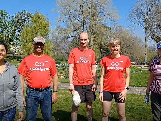 GoodGym springing into action!