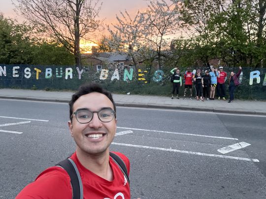 GoodGym Haringey and the Enormous Cow Parsley