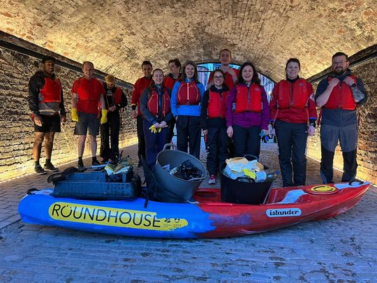 A litter pick that will float your boat!