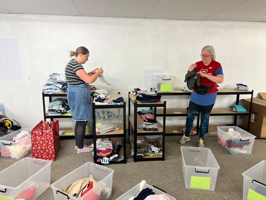 Clothes sorting!! 