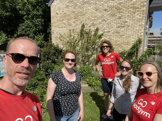 Goodgym Barnet goes beyond the kale of duty.