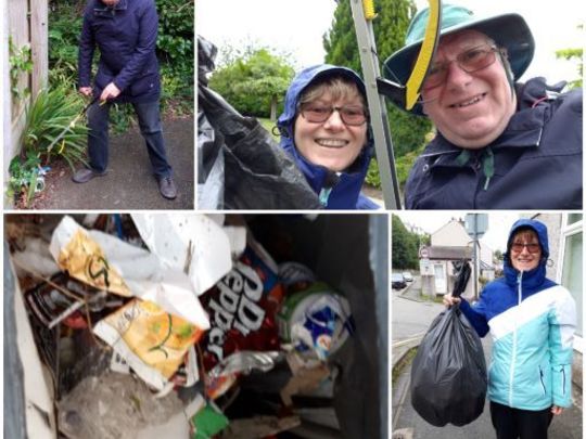 Rubbish work from the goodgym ploggers