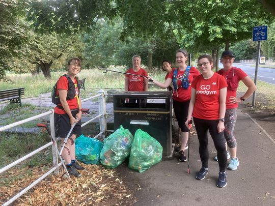 Litter picking is sic! (Literally)