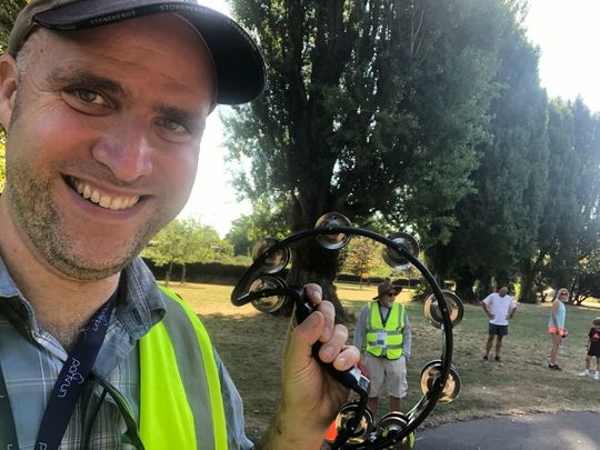 Scorching summer parkrun