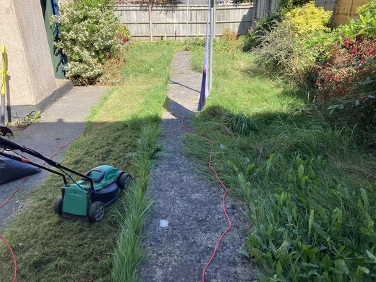 Grass cutting for Mrs S