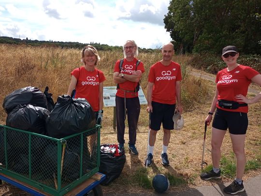 What are the chances of GoodGym missing the ball? Pretty remote!