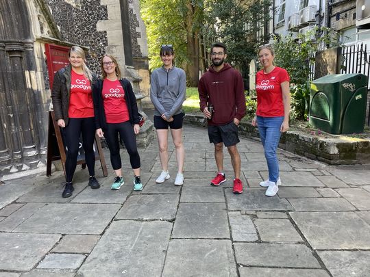 Clearing the path at All Saints Church