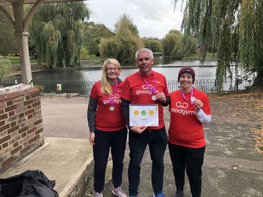 All you need is Love, Love Luton Runfest GoodGym Marshals