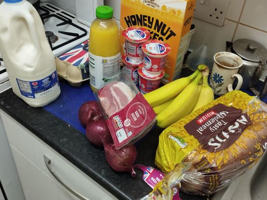 Weekly shop