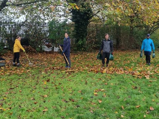 Brixton Windmill gets some Autumnal TLC