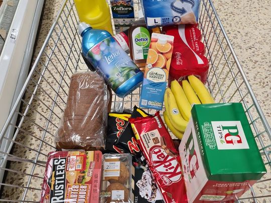 No World Cup Sweepstakes here...just a Supermarket sweep 😉