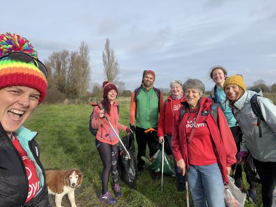 Great Salterns litter hunt