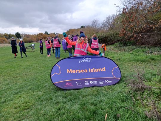 Mersea Island Parkrun...a Winter warmer