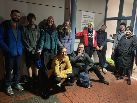 GoodGym delivers, whatever the weather