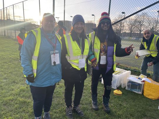 park running at parkrun 