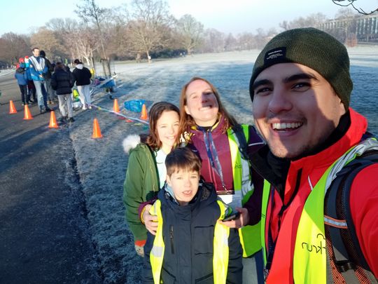 No slip ups at our Junior parkrun