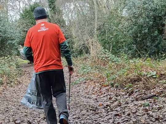 Picking Litter Gets you Fitter 💪🏻