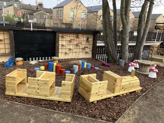 Finishing Touches to Crofton Park Railway Garden Makeover