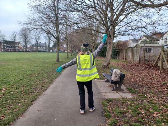 High Fives in High Vis