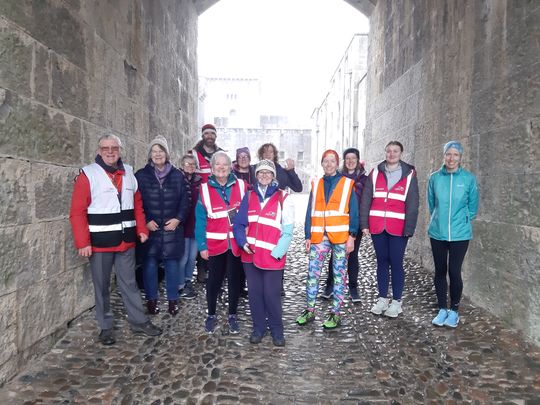 Saturday fun at parkrun 