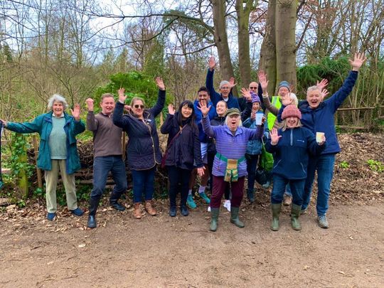 Getting fruity with the Friends of Fishponds group