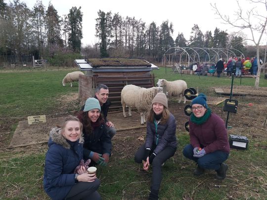 Wassailing away the hours having an apple-solutely wonderful afternoon at Oxford City Farm